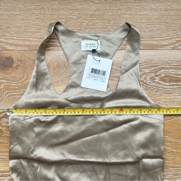 DISSH HARVEY STONE SILK TUNIC TOP size 2 NWT - Picture 7 of 8